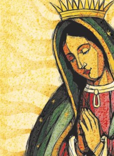 Devotas a la Virgen de Guadalupe