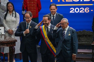 3 momentos que marcaron la posesión de Abelardo de la Espriella como presidente de Colombia