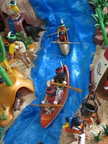 Juguetes de Playmobil son piezas de museo en México