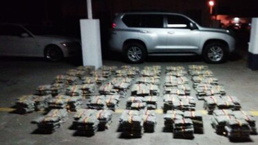 Decomisan 866 paquetes de presunta droga en San Carlos
