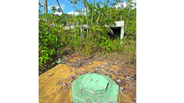 El hospital de Palo Seco en ruinas