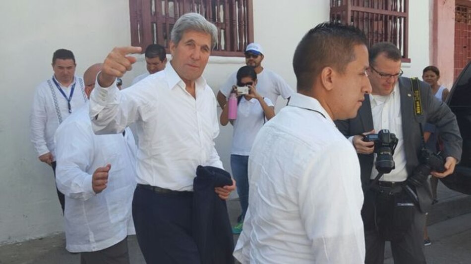 John Kerry: Estados Unidos revisará si saca a las FARC de lista de organizaciones terroristas