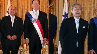 Nuevos embajadores presentan cartas credenciales al presidente Varela