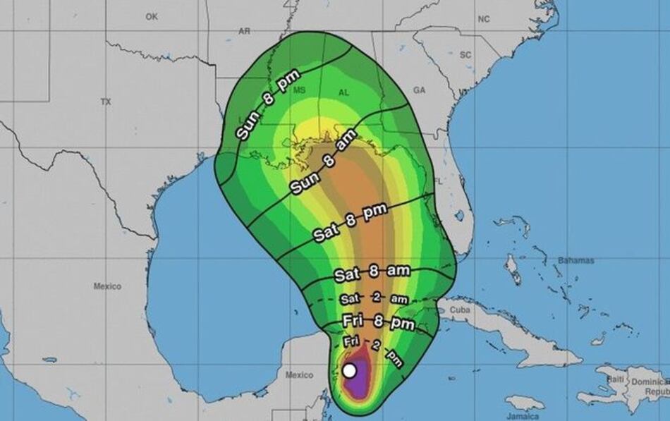 Se forma la tormenta tropical Alberto antes del inicio de la temporada