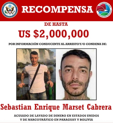 Bolivia captura al narco uruguayo Sebastián Marset