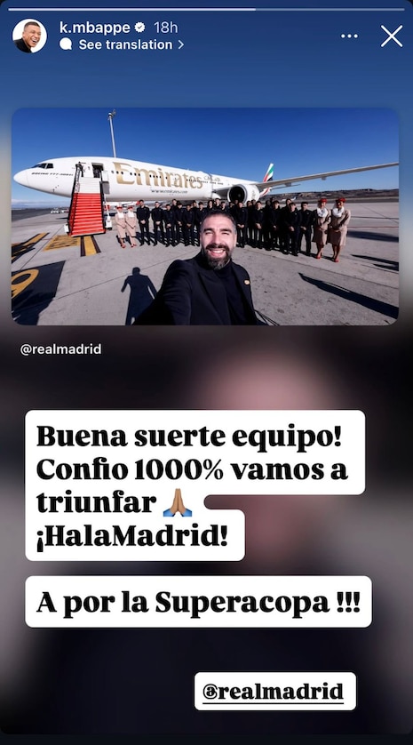 Mbappé anima al Real Madrid y se ausenta de semifinal en Yeda