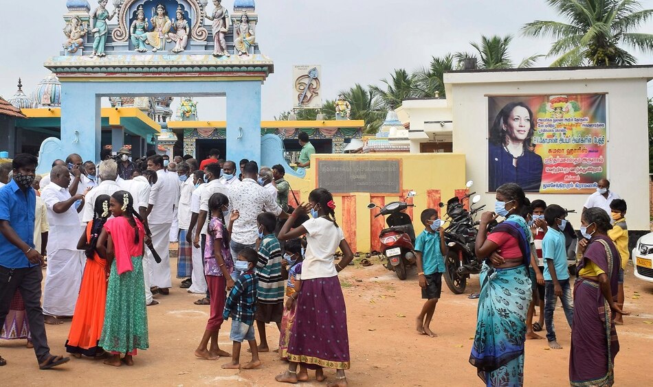 Pueblo indio de los antepasados de Kamala Harris festejan su triunfo en elecciones de Estados Unidos