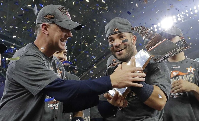 José Altuve, el Atleta del Año, quiere más títulos para los Astros