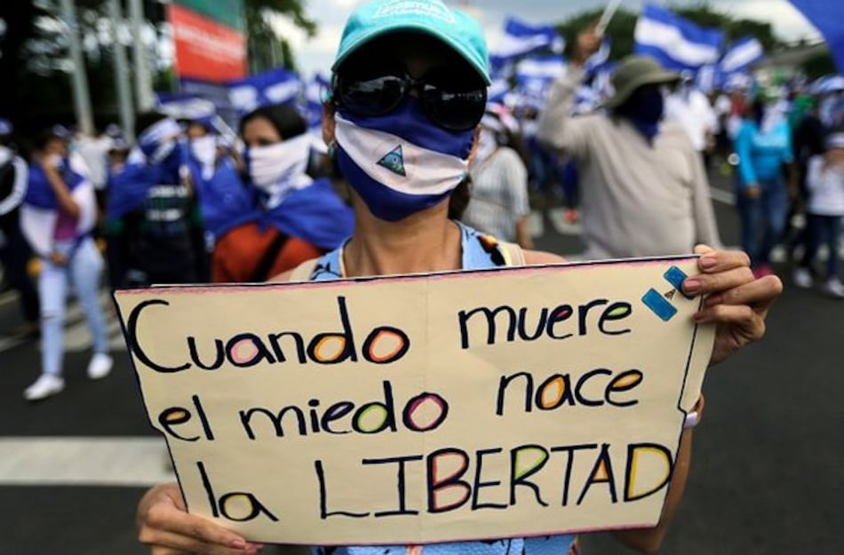 Miles de nicaragüenses exigen salida de Ortega, tras 4 meses de protesta