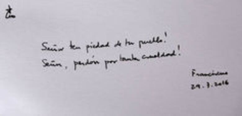 El dolor silencioso del papa Francisco en Auschwitz