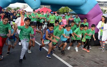 Carrera por la Esperanza se corrió este domingo en su sexta edición