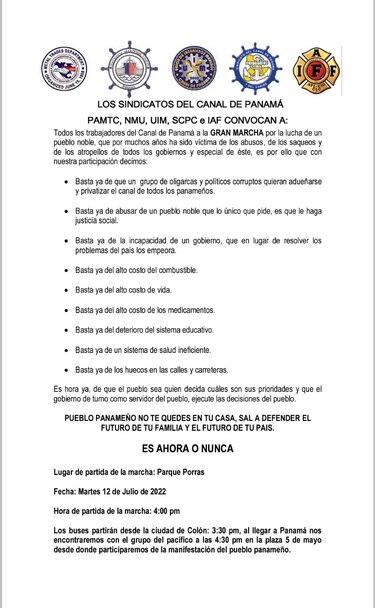 Apede exige acciones a la administración Cortizo ante la situación ‘crítica’ que vive el país