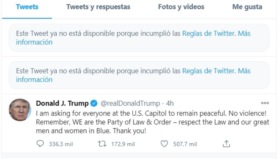 Bloqueado en las redes sociales