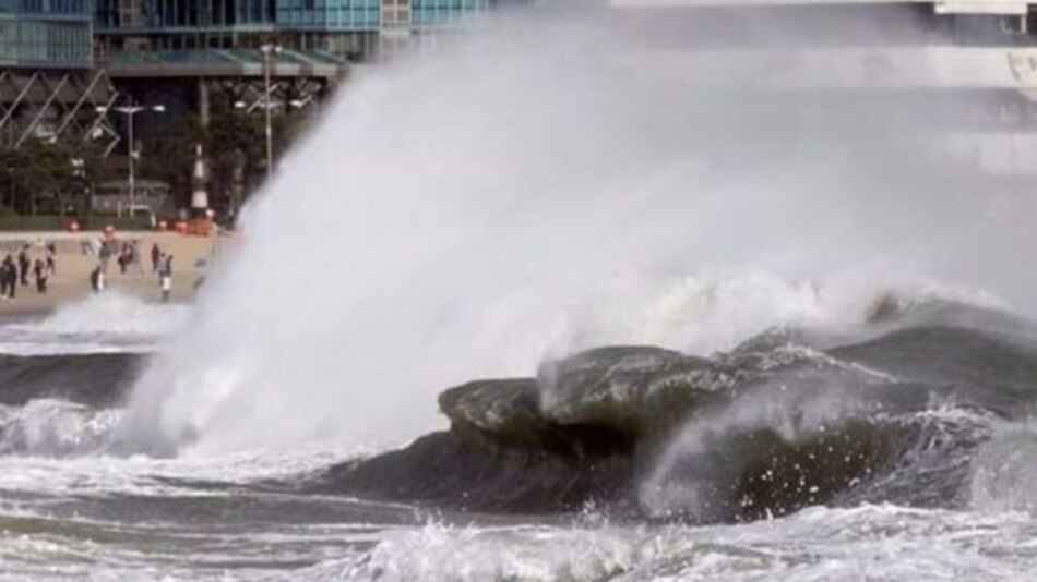 Tifón Lan deja cinco muertos a su paso por Japón