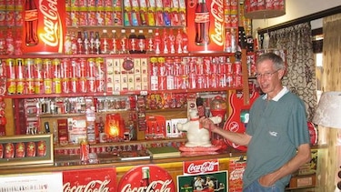 La casa-museo del 'hombre Coca-Cola'