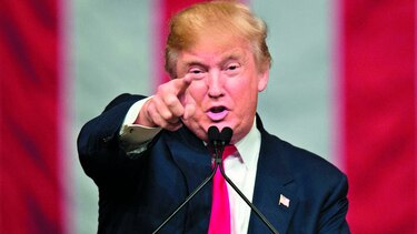 Trump, más moderado