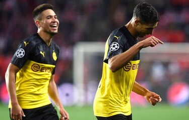 Primera victoria del Dortmund en Champions gracias al marroquí Hakimi