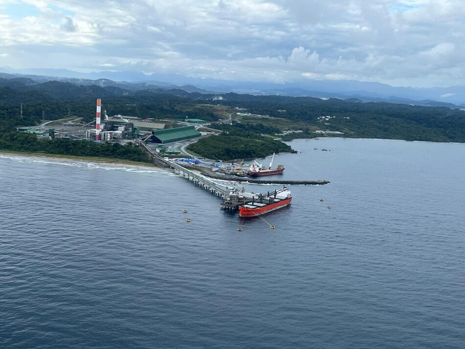 AMP suspende operaciones de carga en puerto de Minera Panamá; no se sabe cuándo se reanudará