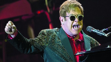 Elton John y Britney Spears, en Festival de Música