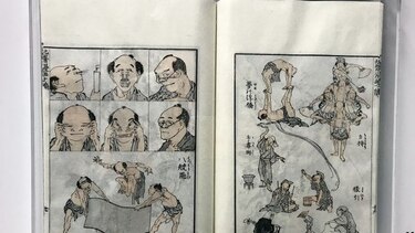 Hokusai Manga, en exhibición
