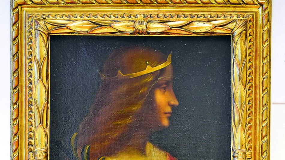 Confiscan obra de da Vinci