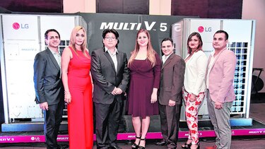 LG presentó su nueva tecnología Multi V5