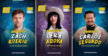 Comic Con Panamá 2026: conoce a los artistas internacionales invitados