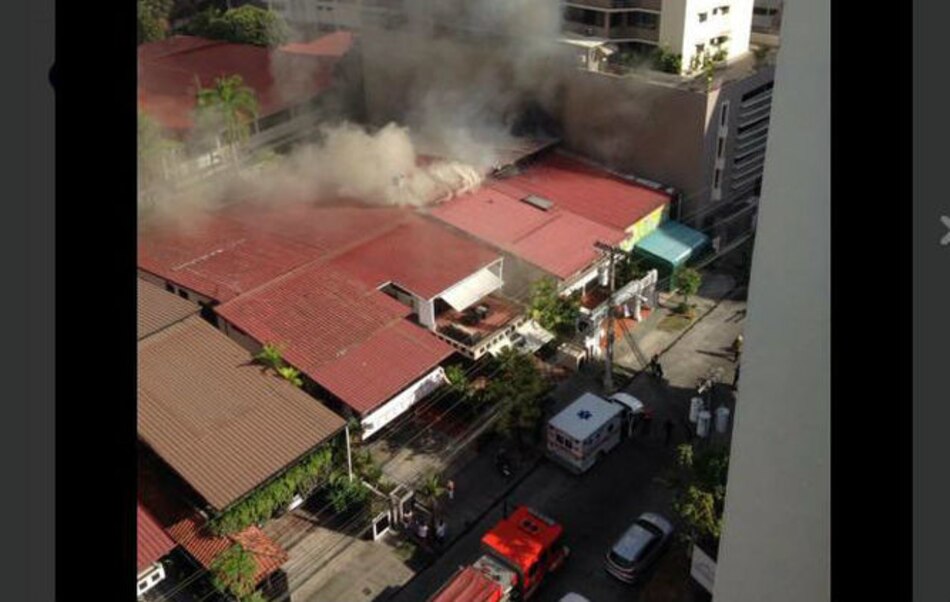 Video: Se incendia restaurante vegetariano en Marbella