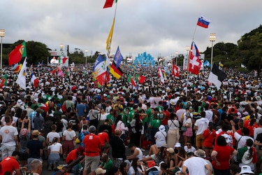 La JMJ anima a los jóvenes a ‘ponerse en marcha’ en su apertura en Lisboa
