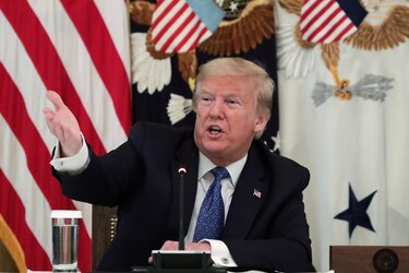 Donald Trump afirma que solo se reuniría con Nicolás Maduro para discutir su salida del poder