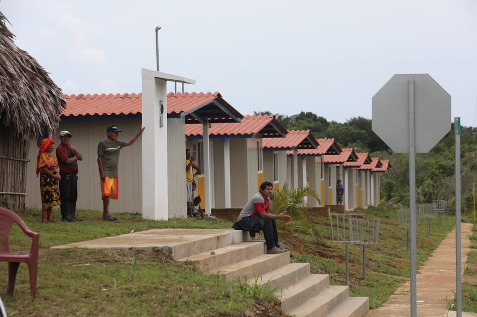 Desplazados climáticos en la urbanización Nuevo Cartí enfrentan falta de servicios esenciales