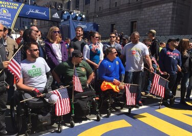 Panameños en el Maratón de Boston