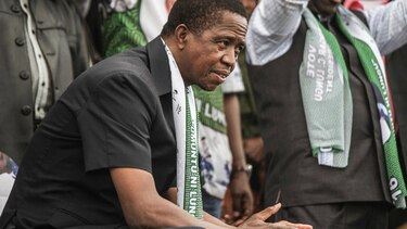 Presidente de Zambia reelecto en la primera vuelta
