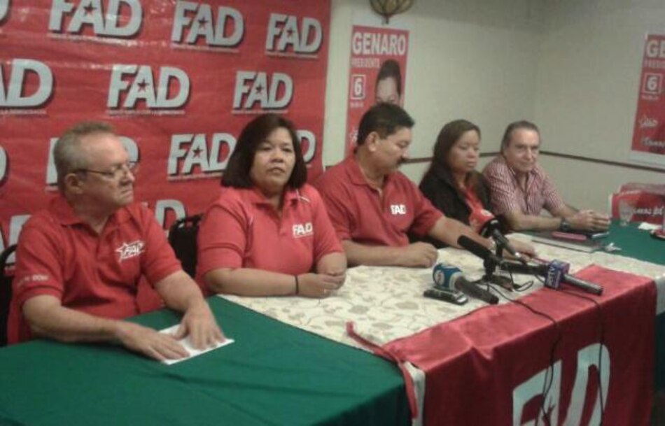 La economista Maribel Gordón, compañera de fórmula de Genaro López