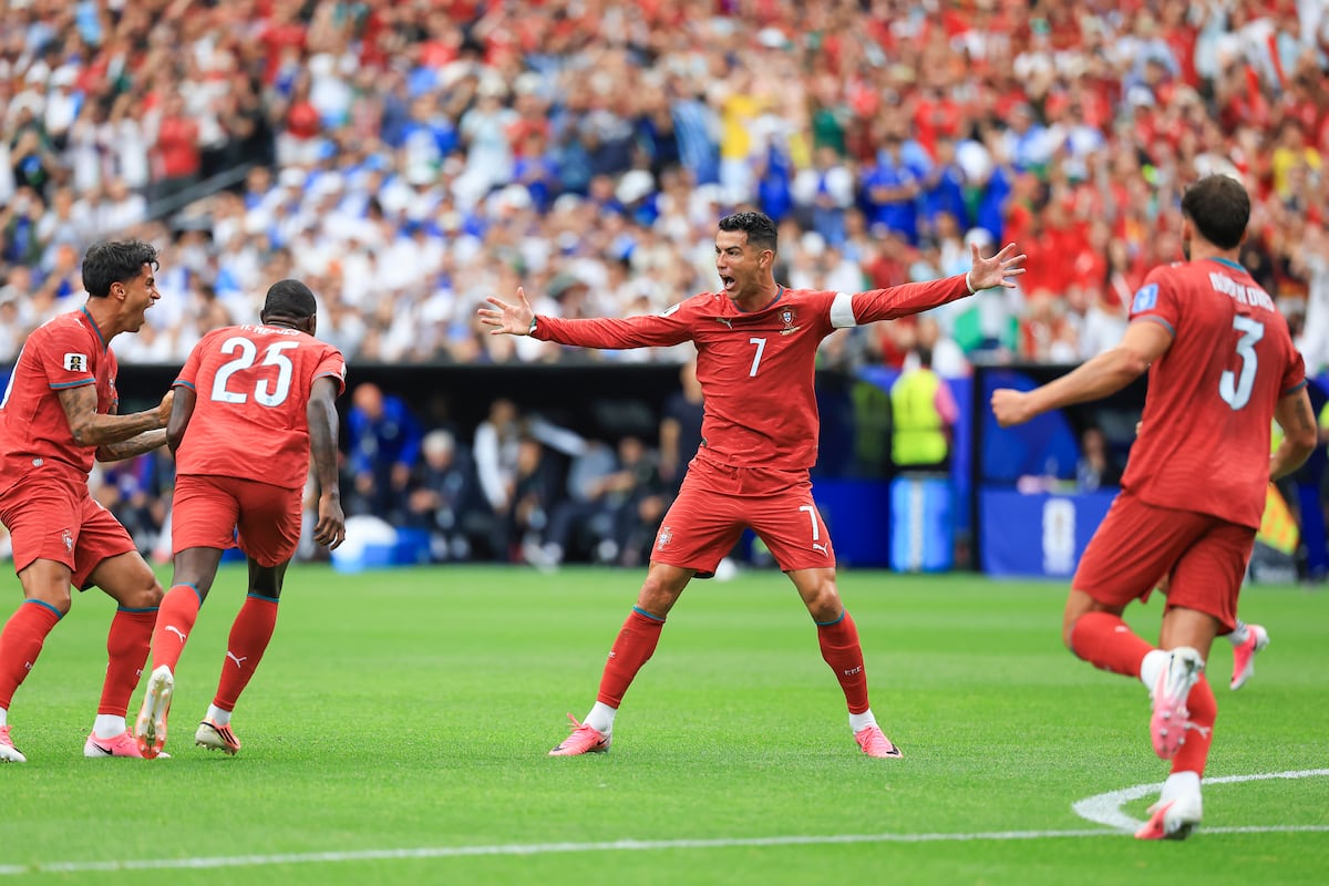 Cristiano Ronaldo, el primer jugador en marcar en 6 Mundiales