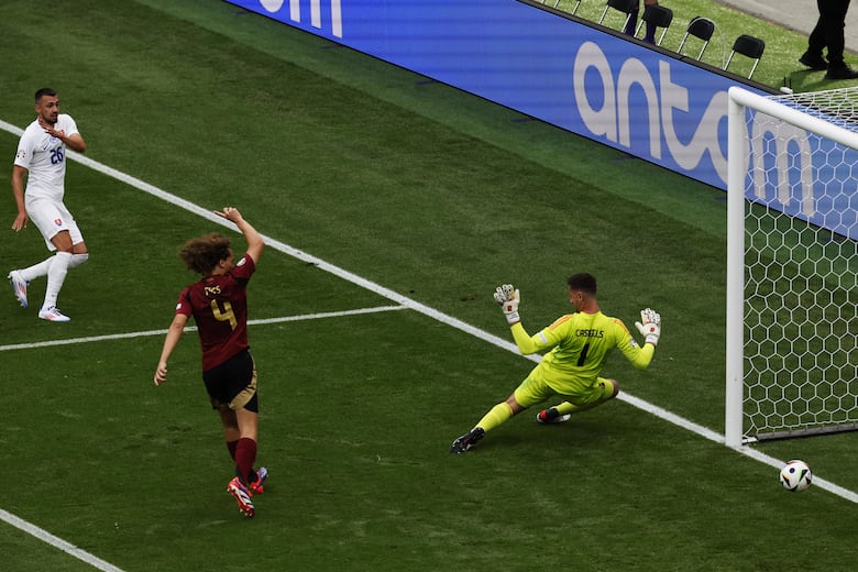 Eslovaquia sorprende en la Eurocopa y se impone ante Bélgica