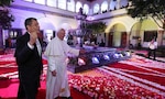 El papa Francisco se reúne con el presidente de Ecuador en privado