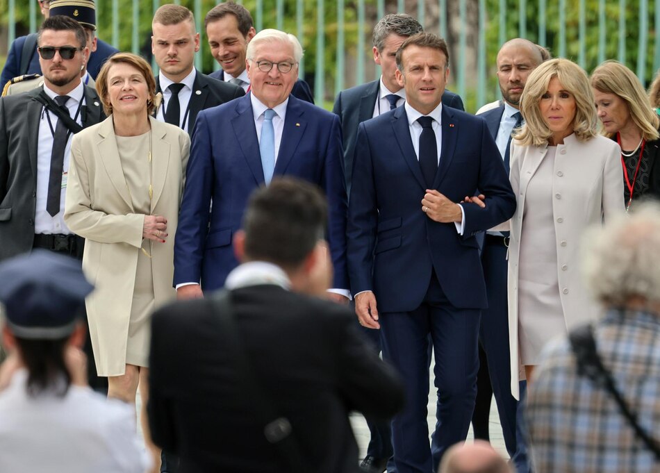 Macron y Steinmeier bajan la tensión a diferencias entre Alemania y Francia