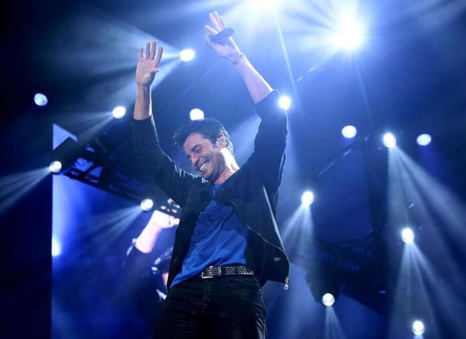 Una noche romántica y de recuerdos con Chayanne