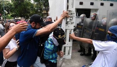 Dispersan marcha contra el hambre y la escasez en Venezuela