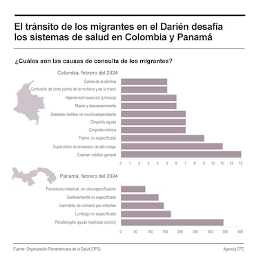 OPS alerta sobre presión en los sistemas de salud por migración en el Darién