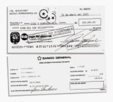 Figali giró cheques sin fondos