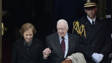 El expresidente de Estados Unidos Jimmy Carter fue hospitalizado tras sufrir una caída