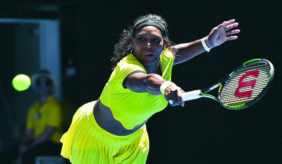 Serena Williams sigue firme en la cima