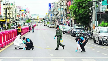 Varias bombas estallan en Tailandia