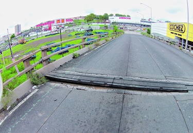 Cierre temporal del puente de Villa Lucre