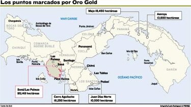 Minera busca tomarse todo Soná y Las Palmas