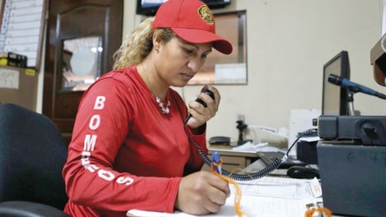 El poder femenino de los bomberos