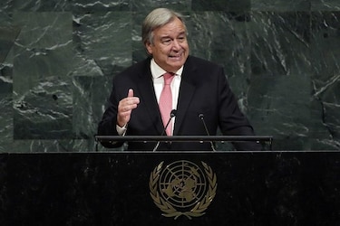 Antonio Guterres saluda reapertura de canal de comunicación intercoreano