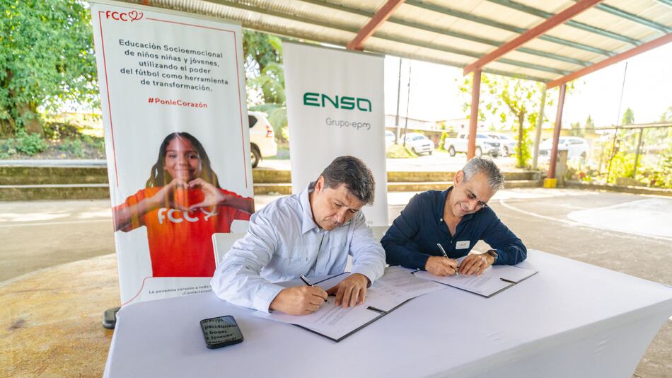 ENSA Grupo EPM y Fundación Fútbol con Corazón se unen para brindar oportunidades a 450 niños de Colón